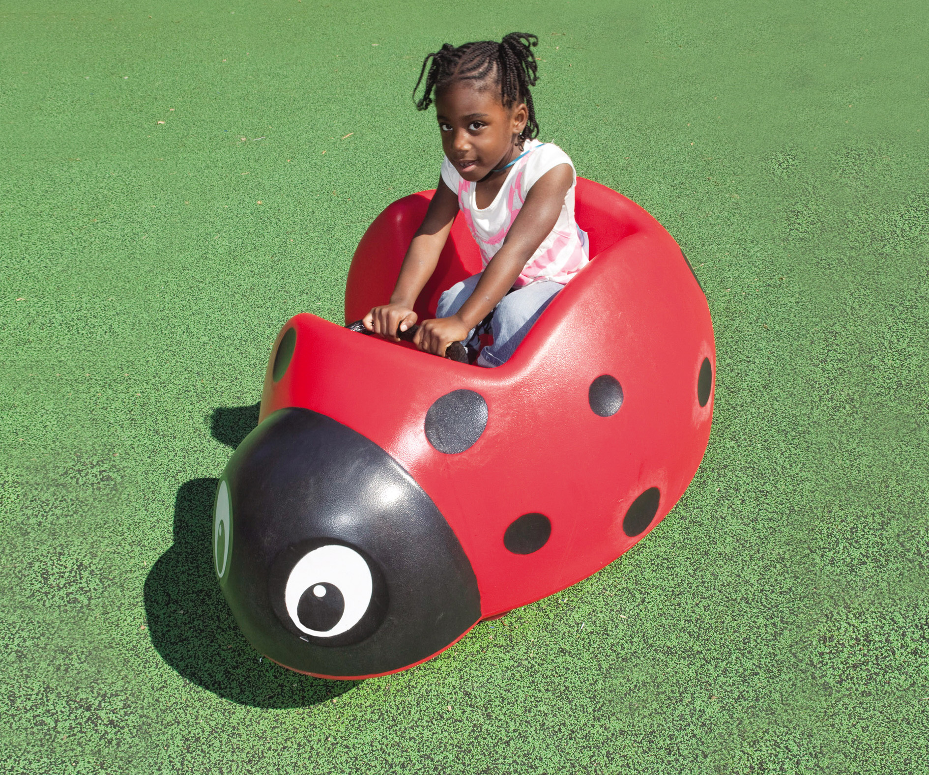 Spring Toy Lucky Lady Bug